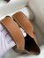 Hermes Picotin Lock 18 Bicolor Handmade Bag in Taupe and Gold Clemence Leather