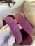 Hermes Picotin Lock 18 Handmade Bag in Anemone Clemence Leather