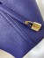 Hermes Picotin Lock 18 Handmade Bag in Blue Encre Clemence Leather