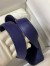 Hermes Picotin Lock 18 Handmade Bag in Blue Encre Clemence Leather