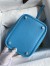 Hermes Picotin Lock 18 Handmade Bag in Blue du Nord Clemence Leather