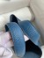 Hermes Picotin Lock 18 Handmade Bag in Deep Blue Clemence Leather