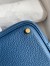 Hermes Picotin Lock 18 Handmade Bag in Deep Blue Clemence Leather