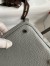 Hermes Picotin Lock 18 Handmade Bag in Gris Meyer Clemence Leather