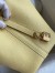 Hermes Picotin Lock 18 Handmade Bag in Jaune Poussin Clemence Leather