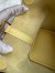 Hermes Picotin Lock 18 Handmade Bag in Jaune Poussin Clemence Leather