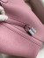 Hermes Picotin Lock 18 Handmade Bag in Mauve Sylvestre Clemence Leather