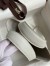 Hermes Picotin Lock 18 Handmade Bag in Pearl Grey Clemence Leather