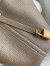 Hermes Picotin Lock 18 Handmade Bag in Taupe Clemence Leather
