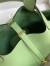 Hermes Picotin Lock 18 Handmade Bag in Vert Criquet Clemence Leather