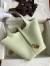 Hermes Picotin Lock 18 Handmade Bag in Vert Fizz Clemence Leather