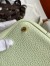 Hermes Picotin Lock 18 Handmade Bag in Vert Fizz Clemence Leather