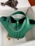 Hermes Picotin Lock 18 Handmade Bag in Vert Vertigo Clemence Leather