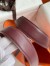 Hermes Picotin Lock 22 Bicolor Handmade Bag in Orange and Burgundy Swift Leather