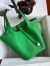 Hermes Picotin Lock 22 Handmade Bag in Bamboo Clemence Leather