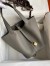 Hermes Picotin Lock 22 Handmade Bag in Etain Clemence Leather