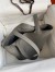 Hermes Picotin Lock 22 Handmade Bag in Etain Clemence Leather