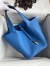 Hermes Picotin Lock 22 Handmade Bag in Mykonos Clemence Leather