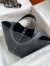 Hermes Picotin Lock 22 Handmade Bag in Black Clemence Leather