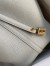 Hermes Picotin Lock 22 Handmade Bag in Pearl Grey Clemence Leather