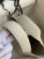 Hermes Picotin Lock 22 Handmade Bag in Pearl Grey Clemence Leather