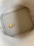 Hermes Picotin Lock 22 Handmade Bag in Pearl Grey Clemence Leather