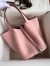 Hermes Picotin Lock 22 Handmade Bag in Pink Clemence Leather