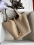 Hermes Picotin Lock 22 Handmade Bag in Tourterelle Clemence Leather