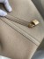 Hermes Picotin Lock 22 Handmade Bag in Tourterelle Clemence Leather