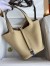 Hermes Picotin Lock 22 Handmade Bag in Trench Clemence Leather