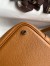 Hermes Picotin Lock 18 Tressage De Cuir Bag in Gold Epsom Calfskin