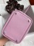 Hermes Picotin Lock 18 Tressage De Cuir Bag in Mauve Sylvestre Epsom Calfskin