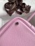 Hermes Picotin Lock 18 Tressage De Cuir Bag in Mauve Sylvestre Epsom Calfskin