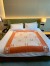 Hermes Avalon Throw Blanket in Orange Wool and Cashmere