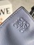 Loewe Flamenco Clutch Bag In Atlantic Blue Calfskin