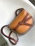 Loewe Gate Small Bag In Amber/Grey Smooth Calfskin