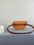 Loewe Gate Dual Mini Bag In Amber/Grey Smooth Calfskin