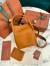 Loro Piana Bale Small Bag in Brown Smooth Calfskin