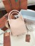 Loro Piana Bale Small Bag in Candoglia Marble Grained Leather