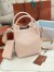 Loro Piana Bale Small Bag in Candoglia Marble Grained Leather