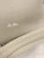 Loro Piana Bale Small Bag in Light Mastic Grained Leather