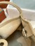 Loro Piana Bale Small Bag in Light Mastic Grained Leather