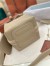 Loro Piana Bale Small Bag in Light Mastic Grained Leather