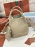 Loro Piana Bale Small Bag in Light Mastic Grained Leather
