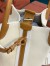 Loro Piana Bale Small Bag in White/Tan Grained Leather