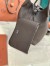 Loro Piana Bale Large Bag in Chocolate Grained Leather