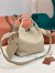 Loro Piana Bale Large Bag in Light Mastic Grained Leather