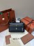 Loro Piana Extra Bag L27 in Navy Blue Calfskin