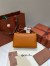 Loro Piana Extra Bag L27 in Tan Calfskin