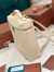 Loro Piana Extra Pocket Backpack in Cream Grained Calfskin